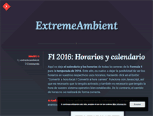 Tablet Screenshot of extremeambient.net
